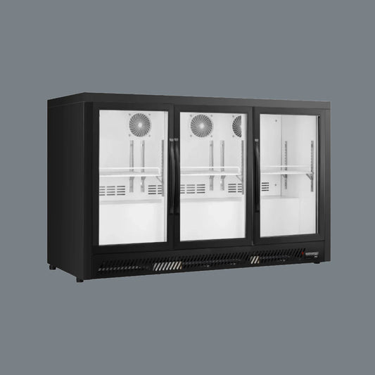 Bar counter chiller - 3 doors