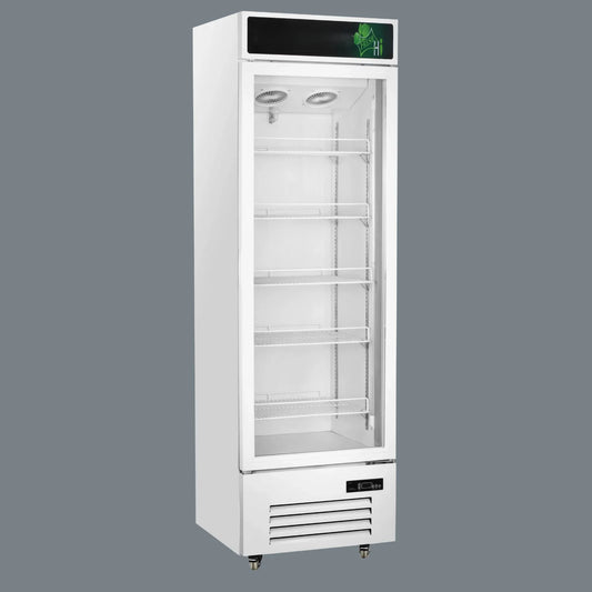 Upright Glassdoor Chiller - Economy - Ventilated cooling (1 door)