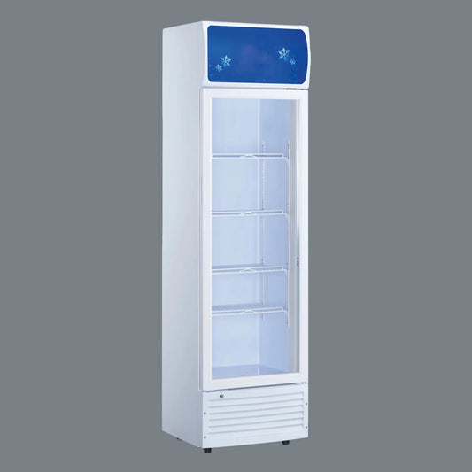 Upright Glassdoor Chiller - Economy - Static cooling (1 Door)