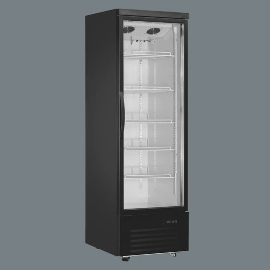 Upright Glassdoor Chiller/ Freezer - Premium - Ventilated cooling (1 Door)
